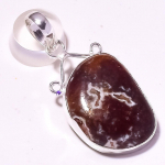 Coconut Jasper Gemstone Handmade Ethnic Design Gift Jewelry Pendant 1.7 q2q93