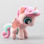 25 cm &uuml;kssarvik hobune pl&uuml;&uuml;sis m&auml;nguasjad nukk vikerkaar &uuml;kssarvik topisega loomad m&auml;nguasjad beebidele lastele j&otilde;ulus&uuml;nnip&auml;evakingitus