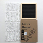 10x10 tolline vildist kirjatahvel ruudukujuline kodu dekoratiivtahvlid puidust j&otilde;ulupeo vildist kirjatahvel 460 t&auml;hega molbertiga teadetetahvel helesinine v&auml;rv