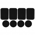 8 tk metallplaatide isekleepuv kleebis magnetilise autokinnitusega magnetiga telefonihoidjale