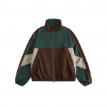 Meeste moebr&auml;nd Retro Contrast Stitch tuulekindel jope &ndash; uus vaba vabaaja spordijope kevadeks ja s&uuml;giseks Extra Large