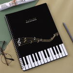 A4 l&auml;bipaistev muusika- ja joonistuskaust