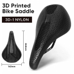BUCKLOS Carbon 3D prinditud sadul 143mm 155mm v&otilde;idus&otilde;idurattaistme hingav maanteeratta sadul nailonist maastikuratta padi