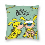 Marsupilami padja kate 40x40 kaunistustega tr&uuml;kkimine multifilmi anime tegelaste viskepadi diivanile kahele k&uuml;ljele 30x30cm