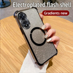 P&otilde;rutuskindel magnetr&otilde;ngaga telefonikott OPPO A15 A16 A17 A18 A38 A36 A32 A53 A5 A9 2020 A54S 4G A55 A56 A57 A58 5G jaoks, s&auml;delev kate OPPO A15 kuld