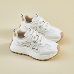 Naiste suvised hingavad v&otilde;rktossud Mugavad n&ouml;&ouml;riga jooksujalatsid PU-nahast paksu platvormiga k&otilde;ndimisjalatsid libisemiskindlad tennised naistele 35