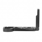 Vertikaalne kiirkinnitusalus Alumiinium 1/4 tolli 3/8 tolli augud Silikoonist kaitsematt L-kinnitus QR