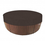 &Uuml;mmargune mullivanni kate basseini tolmukate vanni n&ouml;&ouml;riga Oxfordi riidest kate v&auml;libasseinile pruun