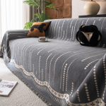 Paksendaatud Diivanikatted P&otilde;hjamaade &Uuml;hev&auml;rvilised Libisemiskindlad Diivanikaitsmed Pealiskatted Toolitekk Elutoa Dekoratsioonitarvikud 180*130cm hall