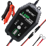 3000mA 6V 12V T&auml;isautomaatne Nutikas Aku Laadija Hoidja Autole Mootorrattale Tilgalaadimine Liitium LiFePO4 Pliiakule 6V EU Clip Plug