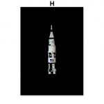 Interj&ouml;&ouml;ri maalid astronaudile Kuu l&otilde;uend Plakat Veenuse pildid seinal Kaasaegne abstraktne kodutoa sisekujundus Foto ilma raamita 21*30cm