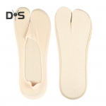 Hingavad varvastevahelised sokid 2-varbalised n&auml;htamatud voodersokid libisemisvastase silikooniga &Uuml;li&otilde;hukesed niiskust juhtivad sokid mokassiinide ja tossude jaoks khaki