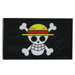Kvaliteetsed 90 x 150 cm t&auml;ppiskaubad &uuml;hes t&uuml;kis Luffy pealuu lipp &auml;rikingitusteks