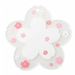 Sakura Mats Kirsipuu&otilde;ite Kuumusisolatsiooniga Lauamatt Libisemiskindlad Tassialused Teetass Piimakruus Kohvitass Rannas&otilde;idualus K&ouml;&ouml;gi Tarvikud 11cm valge