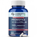 Karbamiid Forte Probiootikumide Toidulisand 50 Miljardit K&Uuml; Sooletervise Toidulisandid Probiootikumidega | Soolepuhastus Prebiootikumide ja Probiootikumidega &ndash; 60 Kapslit