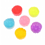 6 tk 5 cm P&auml;evalille &Otilde;ie Pudingivorm Muffinikoogi Silikoonvormid Tarvikud