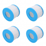 4 tk Spa filtrikassett 104 mm OD 52 mm ID 80 mm k&otilde;rgus Tarvikute komplekt Pumbale Bassein