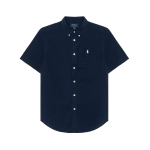 Polo Ralph Lauren S&auml;rk Ss23 &Uuml;hev&auml;rviline Tikitud Logo &Uuml;he n&ouml;&ouml;pidega L&uuml;hikeste varrukatega Laste s&auml;rgid Sinine 323902174-001 L white