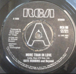 7-tolliline plaat KATE ROBBINS - More Than In Love RCA69 RCA 1981 UK Pop Kasutatud