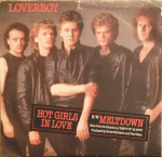 7-tolline plaat LOVERBOY ? Kuumad t&uuml;drukud armunud - Meltdown / Versioon 3803941 Columbia 1983 Kanada Rock Kasutatud