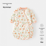 Imiku temperatuurikontrolliga magamiskott - Tepitud hooajaline kick-proof U-kujuline lukuga pidžaama vasts&uuml;ndinutele M (1-2 years)