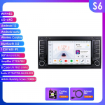 Hizpo Intelligentne 2DIN Android 13 Autoraadio Multimeedia Video M&auml;ngija VW Volkswagen Touareg 2004 - 2011 Transporter Navigatsioon GPS Carplay 4G BT S6 8Core 6G 64G
