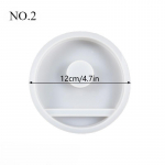 J&otilde;ulupuu stiilis k&auml;sitsi valmistatud loomingulised vormid maja pistikupesa kaunistus kipsivorm DIY silikoonvorm tarvikud tarvikud t&ouml;&ouml;riistad 1