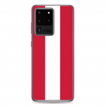 Coque T&eacute;l&eacute;phone Drapeau de l'Autriche Samsung Galaxy S20