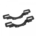 2x 4 LED udutulede peidetud kinnitusklambrid Jeep Wrangler JK 13-17 10. kaitseraua jaoks