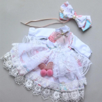 Riided 30 cm nukule Vabaaja r&otilde;ivad Kleit Seelik M&uuml;ts T-s&auml;rk P&uuml;ksid R&otilde;ivakomplekt 1/6 BJD nuku vahetusriided DIY nuku aksessuaarid For 1-6 BJD(30cm)