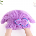 Coral Velvet du&scaron;im&uuml;ts t&auml;iskasvanutele pehme imav juuksekuiv r&auml;tik paksendatud kiiresti kuivav Bandana Cute Bow juuksekuivam&uuml;ts