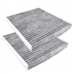 Suzuki Jimny JB64 JB74 Konditsioneeri filter Alto HA36S, Hustler, MR52S/MR92S, Spacia, MK53s, Wagon Black (2 pieces)