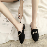 Naiste sandaalid Daamide Mustad V&auml;lisjalatsid Naiste Sandaalid Kevad S&uuml;gis &Uuml;hev&auml;rvilised Disainer Suvi Sisejalatsid Peale libistatavad Sussid 2024 34