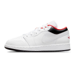 Air Jordan 1 Low GS Chicago Home Laste tossud Valge Infrared-23 Must 553560-160 36.5