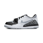 Air Jordan Legacy 312 Low PS Valge H&otilde;behall Laste Tossud Must CD9055-105 31