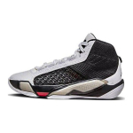 Air Jordan 38 GS Fundamental Laste tossud Valge Must Siren-Punane DZ3499-106 36.5