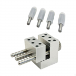 Bench Vise Miniature Workbench Professional Easy to Use Repairing Tool Small Clamp for 4 Clamp rod