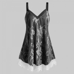 Lace Patchwork Naiste suvised V-kaelusega p&auml;itsetega topid vabaaja varrukateta tuunikas&auml;rk Naiste seksikas Camisole Plus Size avara pulloveriga vest 5XL