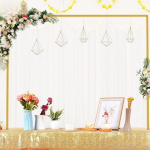 over The Table Rod Stand with Clamps Assembly Required Heavy Duty Holder Metal Balloon Arch must