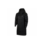 Nike Sportswear Windrunner Alla T&auml;idisega Soe &Uuml;hev&auml;rviline Keskmise Pikkusega Kapuutsiga Alla Jope Talveks Naistele &Uuml;ler&otilde;ivad Must CU5092-010 XL