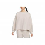 Nike 24.7 DF Crew Pehme Kootud &Uuml;mmarguse Kaelusega Pullover Huppar Naistele Huppar Helebeež HQ8194-104 XL