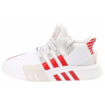 Adidas Originals Eqt Bask Adv &Uuml;mar nina Paelkinnitusega Libisemiskindel Vastupidav Hingav Madalad Vabaajajalatsid Unisex tossud Valge Punane Hall FW4250 36⅔