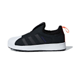 Adidas Originals Superstar 360 Mugavad libisemiskindlad vastupidavad madalad rula kingad Laste tossud Must Valge B22503 28