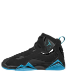 Jordan True Flight Mugavad Mitmek&uuml;lgsed Libisemiskindlad Kulumiskindlad K&otilde;rge s&auml;&auml;rega Retro Korvpallijalatsid Unisex toss Must Sinine 343795-007 38