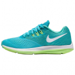 Nike Zoom Winflo 4 Mugavad Pehmed Vastupidavad Madalad Vabaaja Jooksujalatsid Naiste toss Sinine 898485-400 36.5