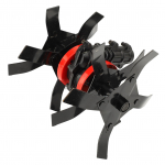 Niiduki lahtistamise ratas Multifunktsionaalne metallist 26mm 9 hammast Universaalne v&otilde;sal&otilde;ikuri mururatas Mulla lahtistamiseks Umbrohut&otilde;rjeks