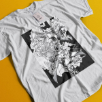 Vanaaegne eriline anime armastuse T-s&auml;rk Jaapani s&auml;rk Anime T-s&auml;rk Manga kingis&auml;rk 4XL