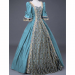 Naiste Keskaegne Renessanss Ballipidu Maksipikk Pikk Kleit Palee Halloweeni Cosplay Kleit Vestidos M