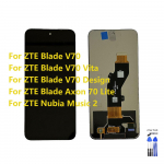 LCD-ekraani ja digitizeri t&auml;ielik koostisosa ZTE Nubia Music 2 jaoks