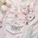 Mikko x Gongdie Women's Cartoon Briefs 5-Pack L